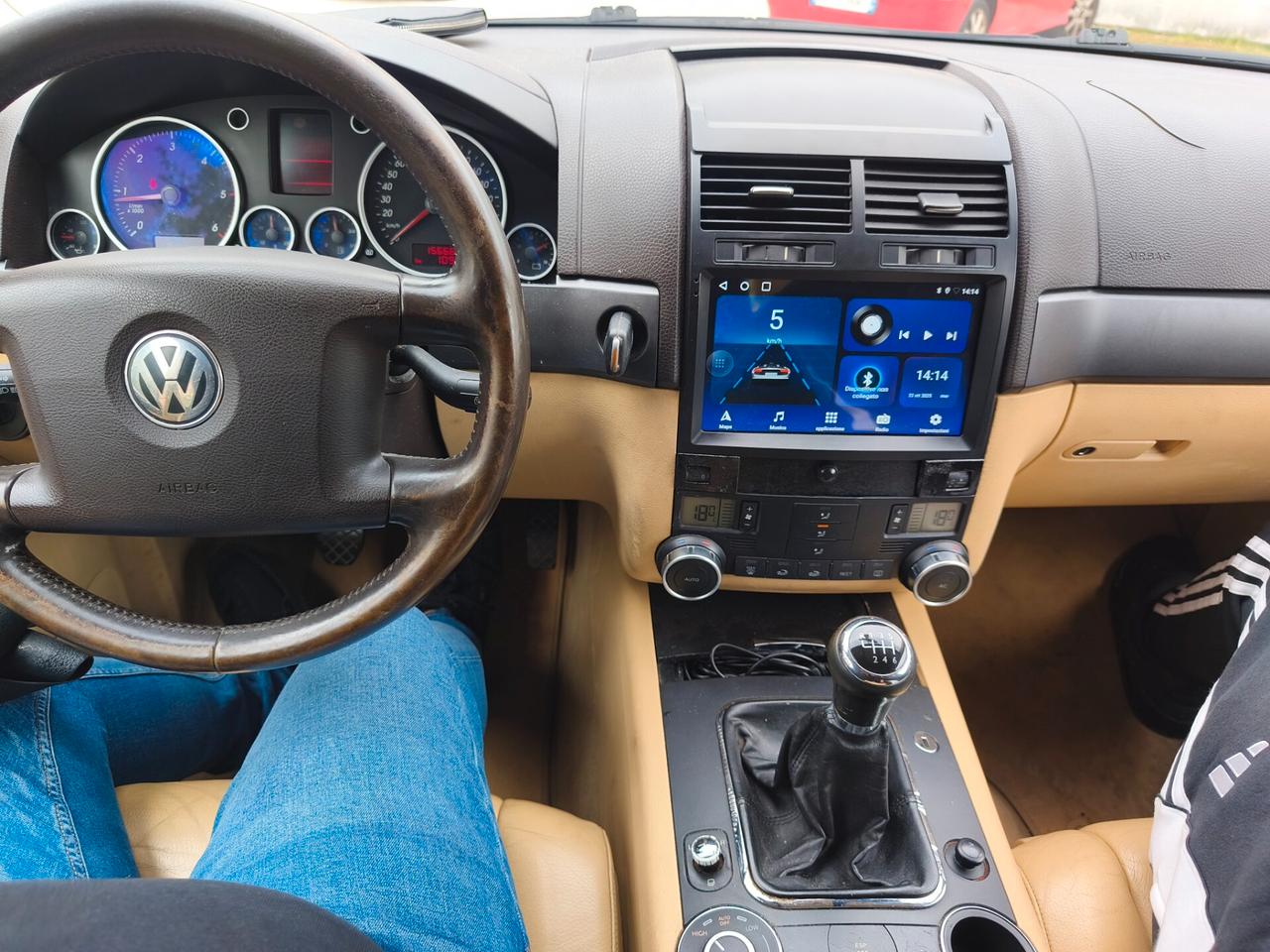 VW TOUAREG 2.5TDI R5 KM150MILA ISCRITTO ASI