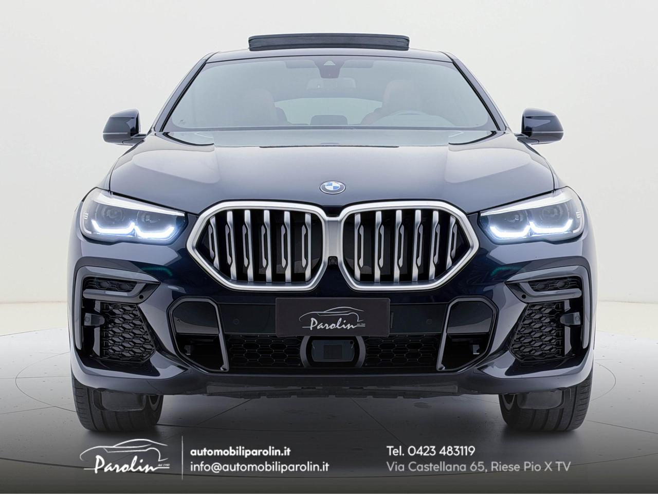 BMW X6 xDrive40d mhev 48V Msport Tetto-360°-21''