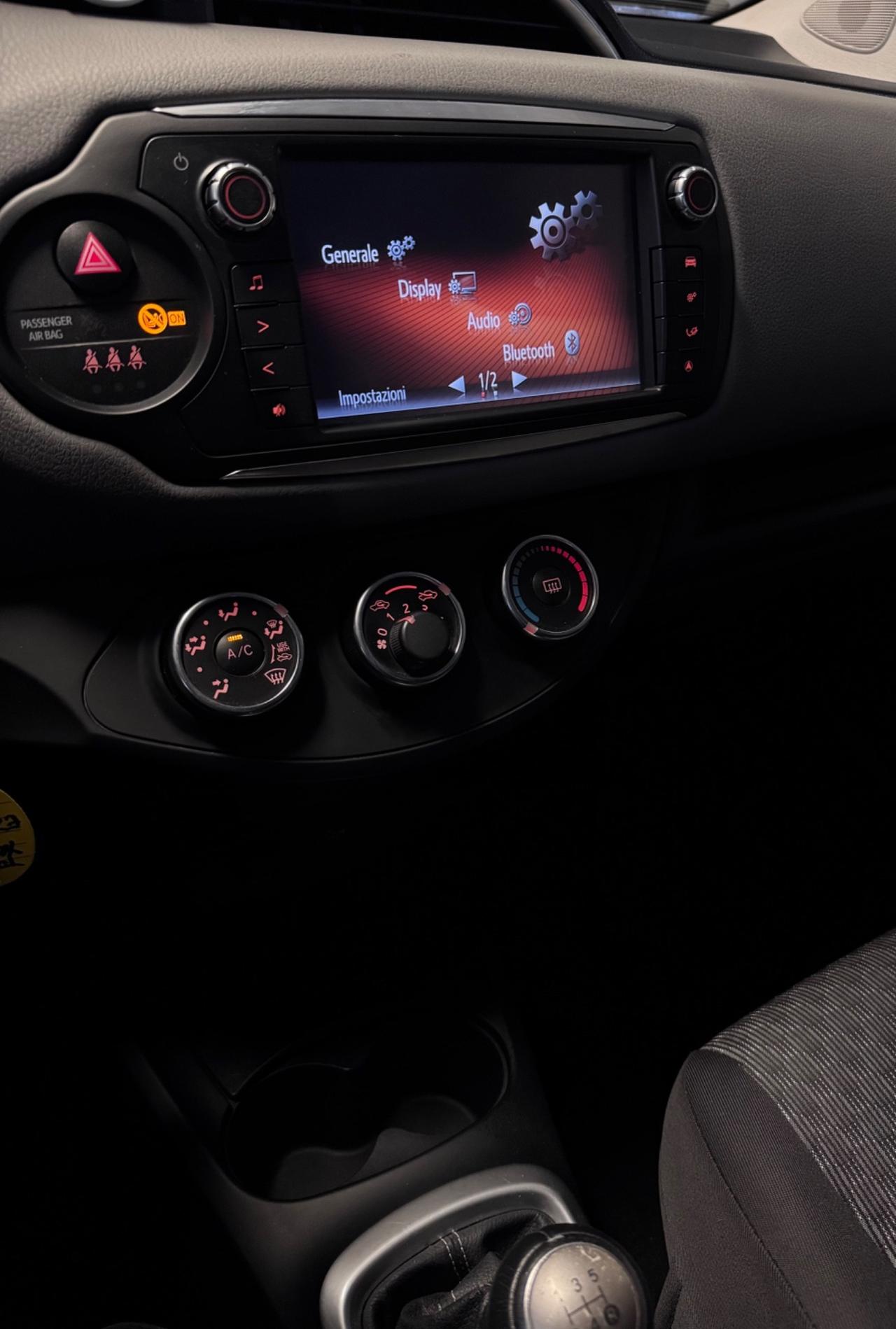 Toyota Yaris 1.0 5 porte Active EURO 6B