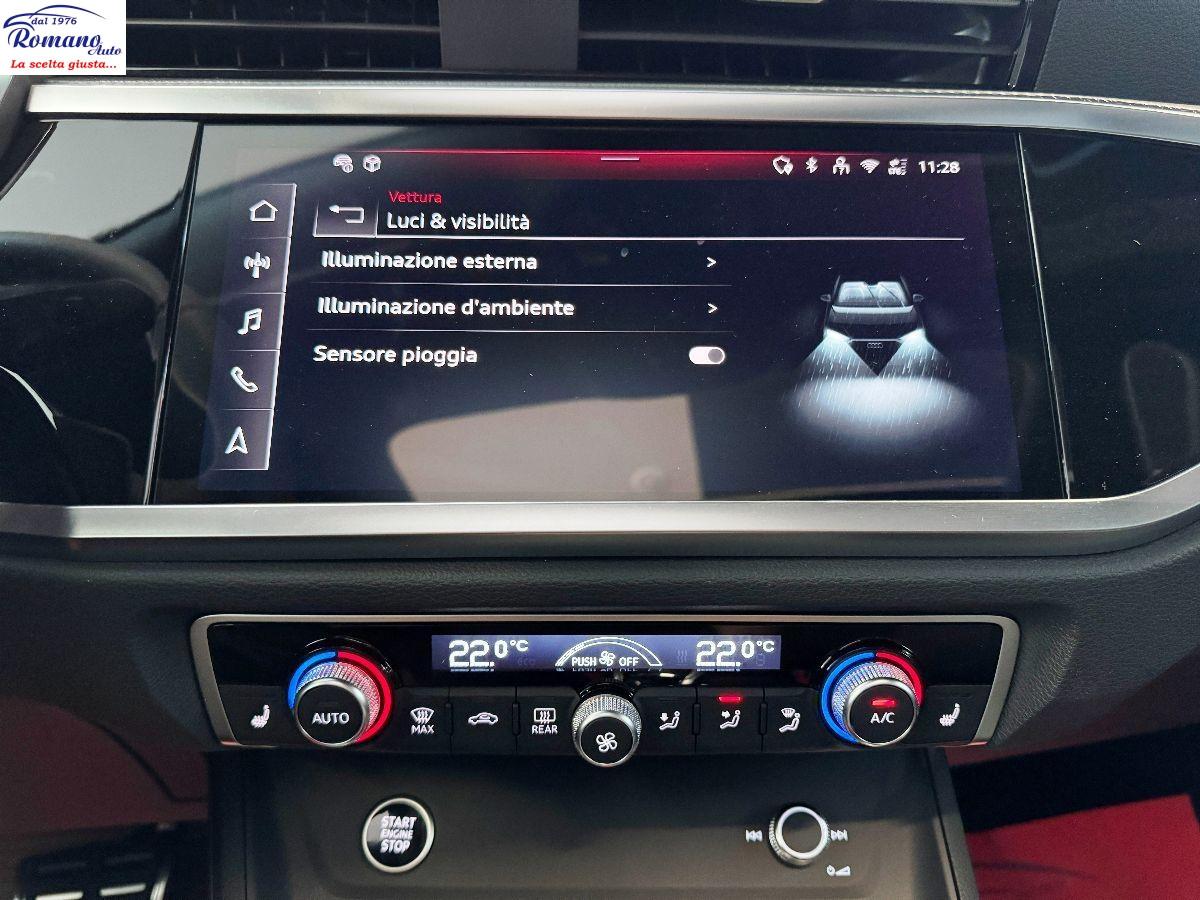 Audi Q3 SPB 35 TDI S tronic S line Black Identity#TETTO APRIBILE!
