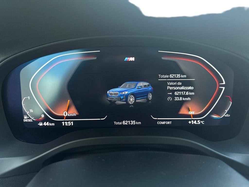 BMW X3 20 d Mild Hybrid 48V Msport xDrive Steptronic