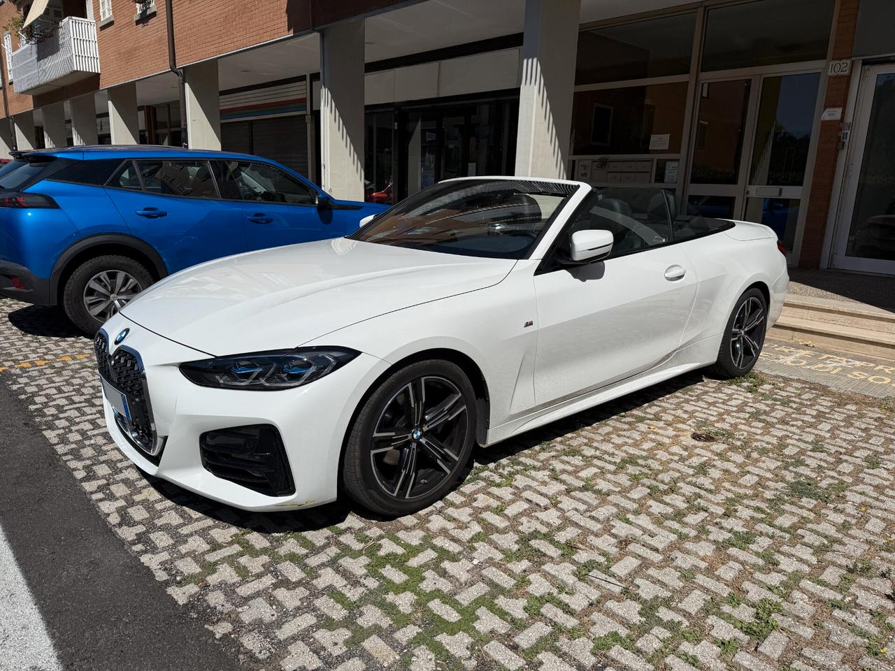 Bmw 420 i M Sport Cabrio full optional prezzo reale no vincolo finanziamento air scarf leve al volante