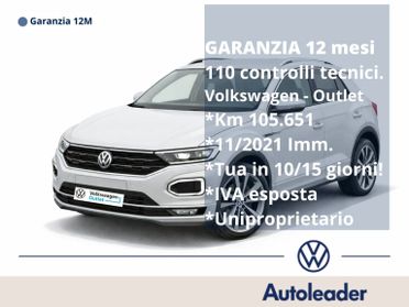 Volkswagen T-Roc 2.0 TDI SCR 150 CV DSG 4MOTION R-Line