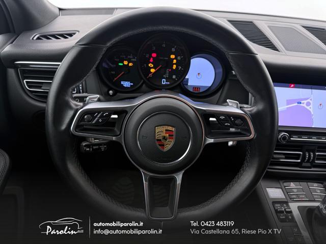 PORSCHE Macan 2.0 Matrix-Pelle-ACC-Telecamera-CarPlay-Cerchi 21'