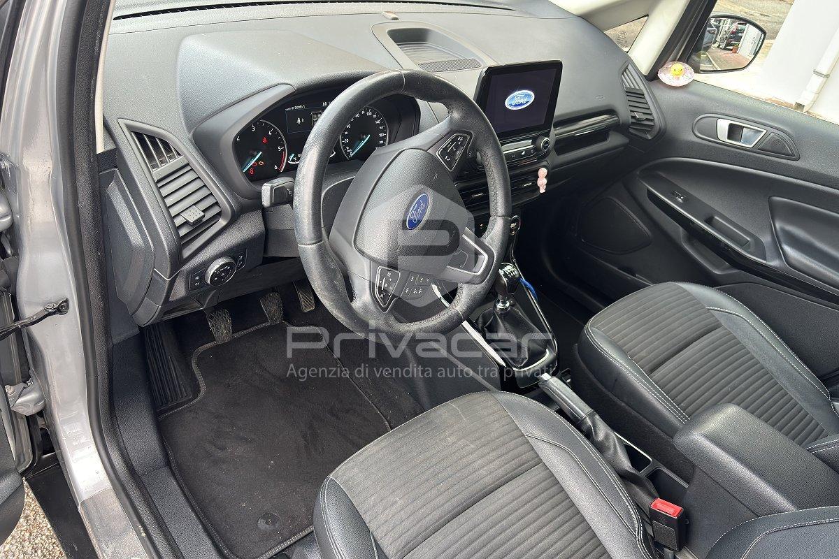 FORD EcoSport 1.5 Ecoblue 95 CV Start&Stop Titanium