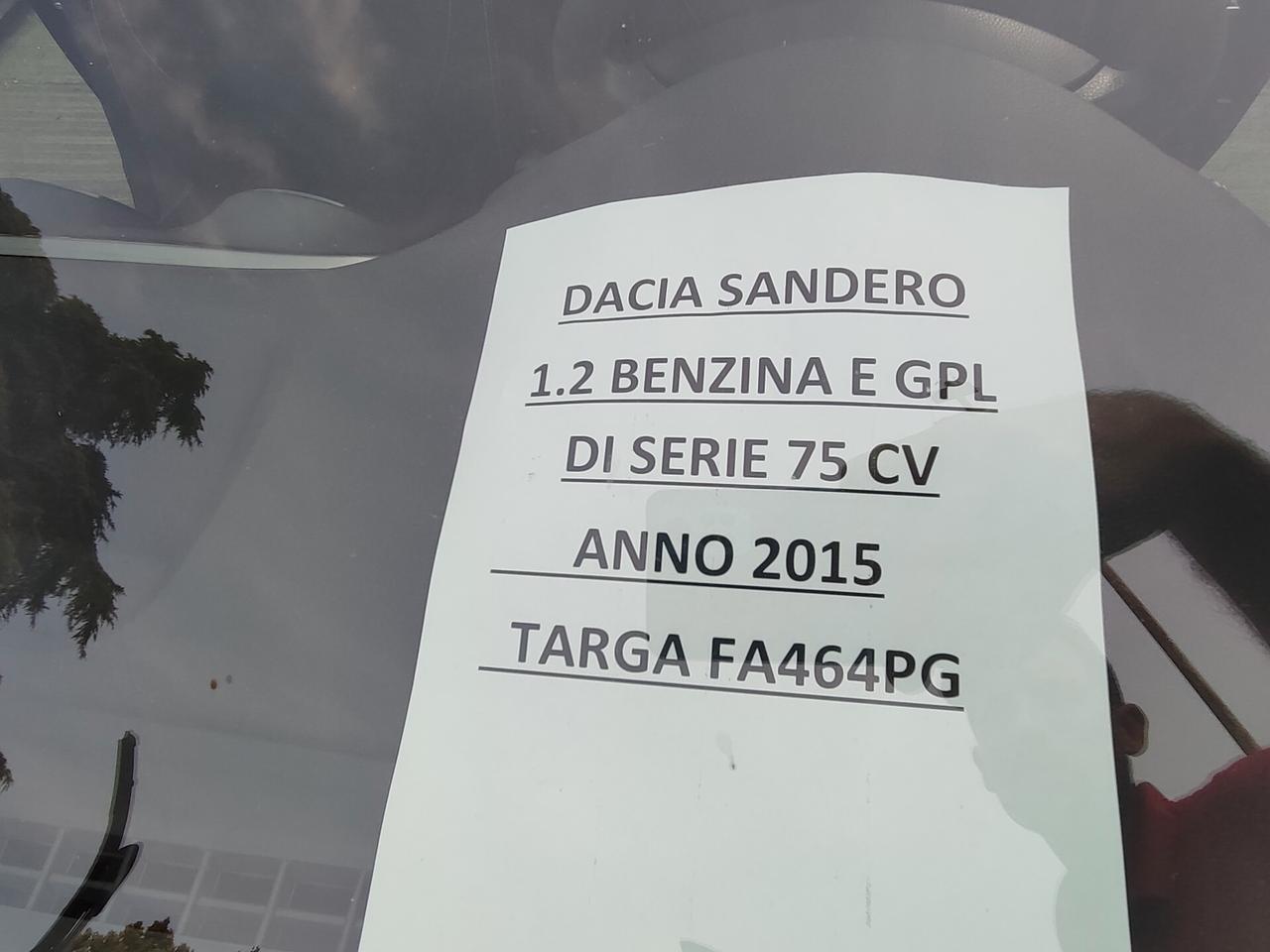 Dacia Sandero 1.2 BENZINA E GPL SERIE