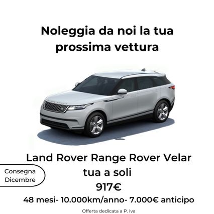 Land Rover Range Rover Velar Range Rover Velar 2.0D I4 204 CV S
