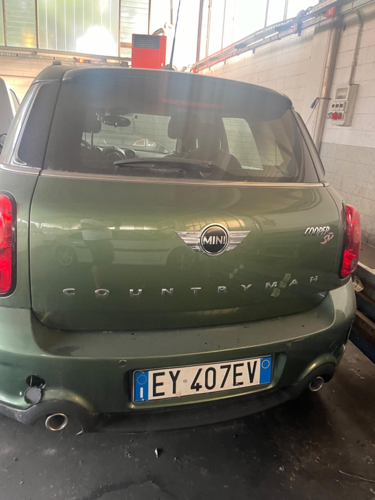 Mini Cooper SD Countryman 2014 sinistrata