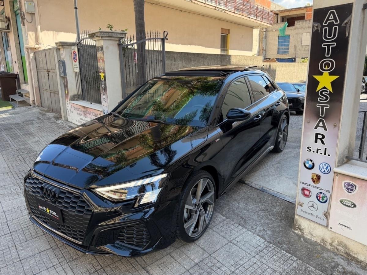Audi A3 Sportback 40TDI 200CV Quattro S-line Identity Black