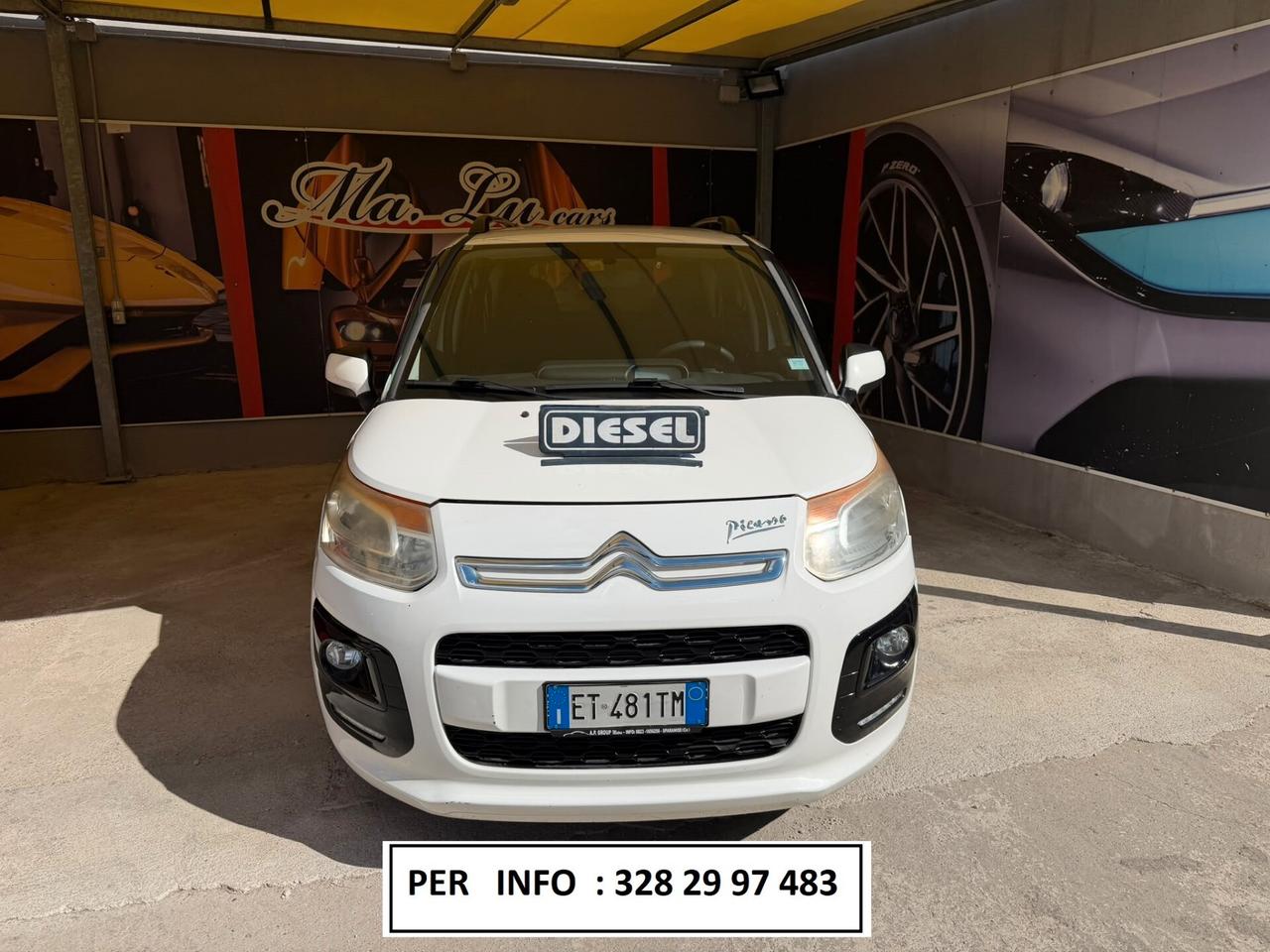 Citroen C3 Picasso 1.6cc diesel 12 mesi garanzia-2014