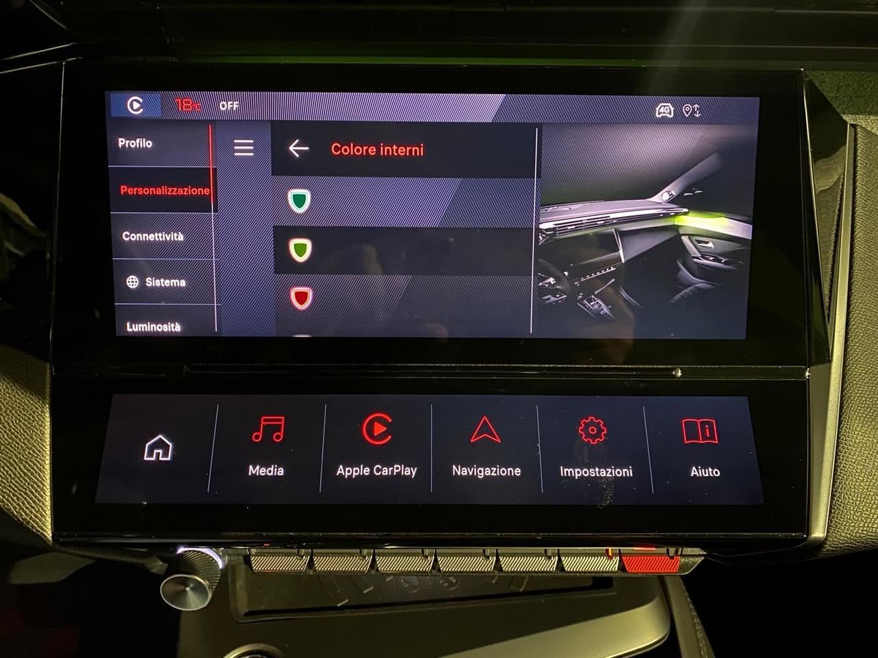 PEUGEOT NEW 308 ALLURE 1.5 130CV NAVY Led CAM 2023