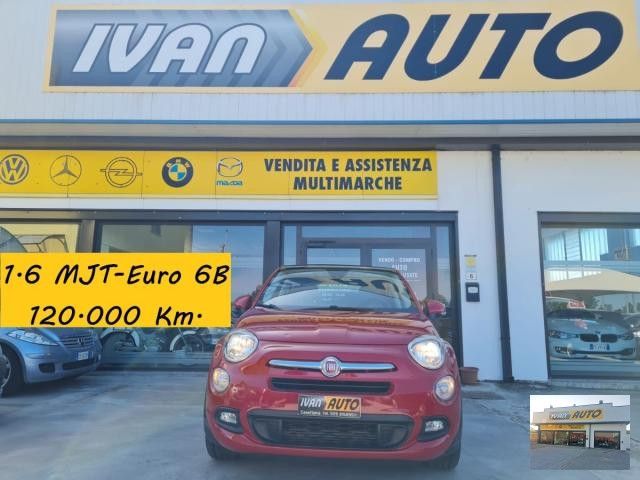 FIAT 500X 1.6 MJT-EURO 6B-120.000 KM-ANNO 2015