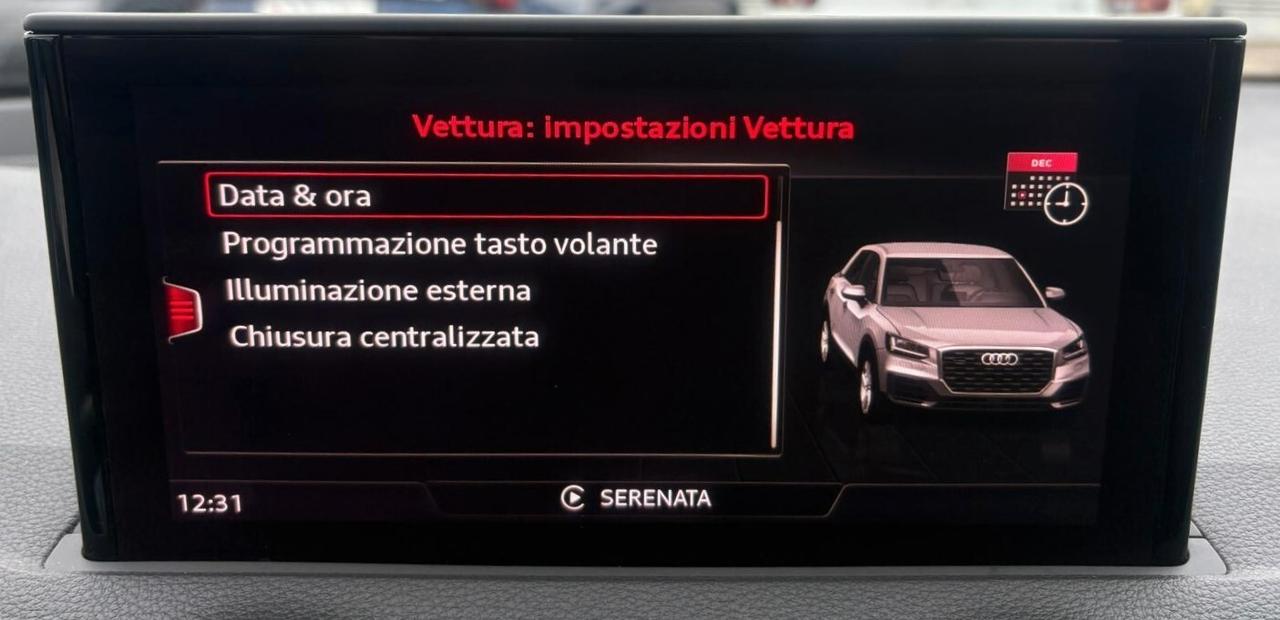 Audi Q2 30 TFSI Sport Garanzia 06/2027