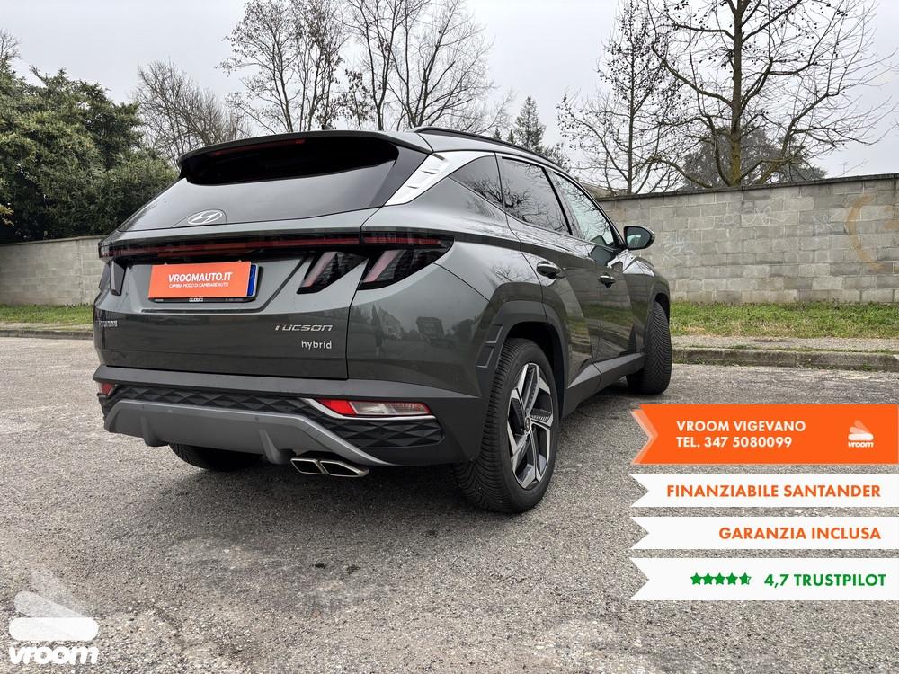 HYUNDAI Tucson 3ª serie Tucson 1.6 HEV aut. Ex...