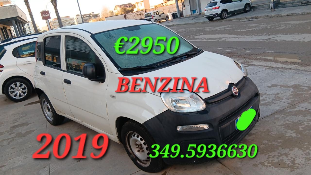 Fiat Panda van BENZINA incidentata sinistrata mondialcars 019