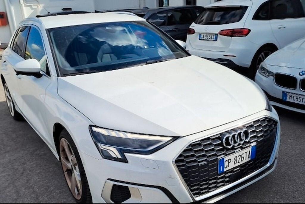 AUDI A3 SPORTBACK 35 TDI 150CV 6M. BUSINESS ADVANCED ( FARI LED MATRIX - VIRTUAL COCKPIT - CRUISE - NAVI - MIRROR - PDC - CERCHI 18 )