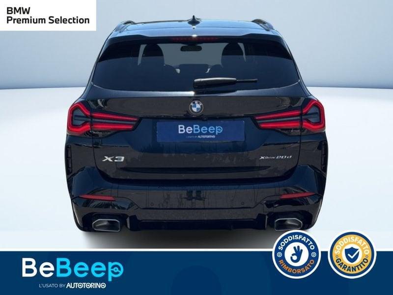 BMW X3 XDRIVE20D MHEV 48V MSPORT AUTO