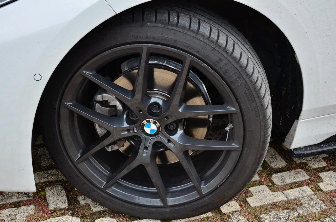 BMW 118i MSPORT 5p 136cv AUTO, UFF ITALIANA, EURO 6D, FARI LED, SEDILI IN ALCANTARA, 18", PERMUTE