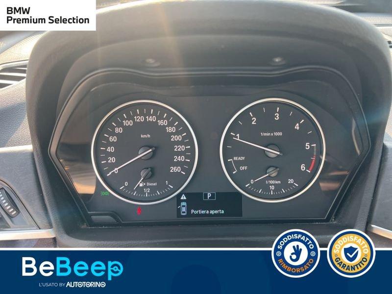 BMW X1 SDRIVE18D XLINE AUTO