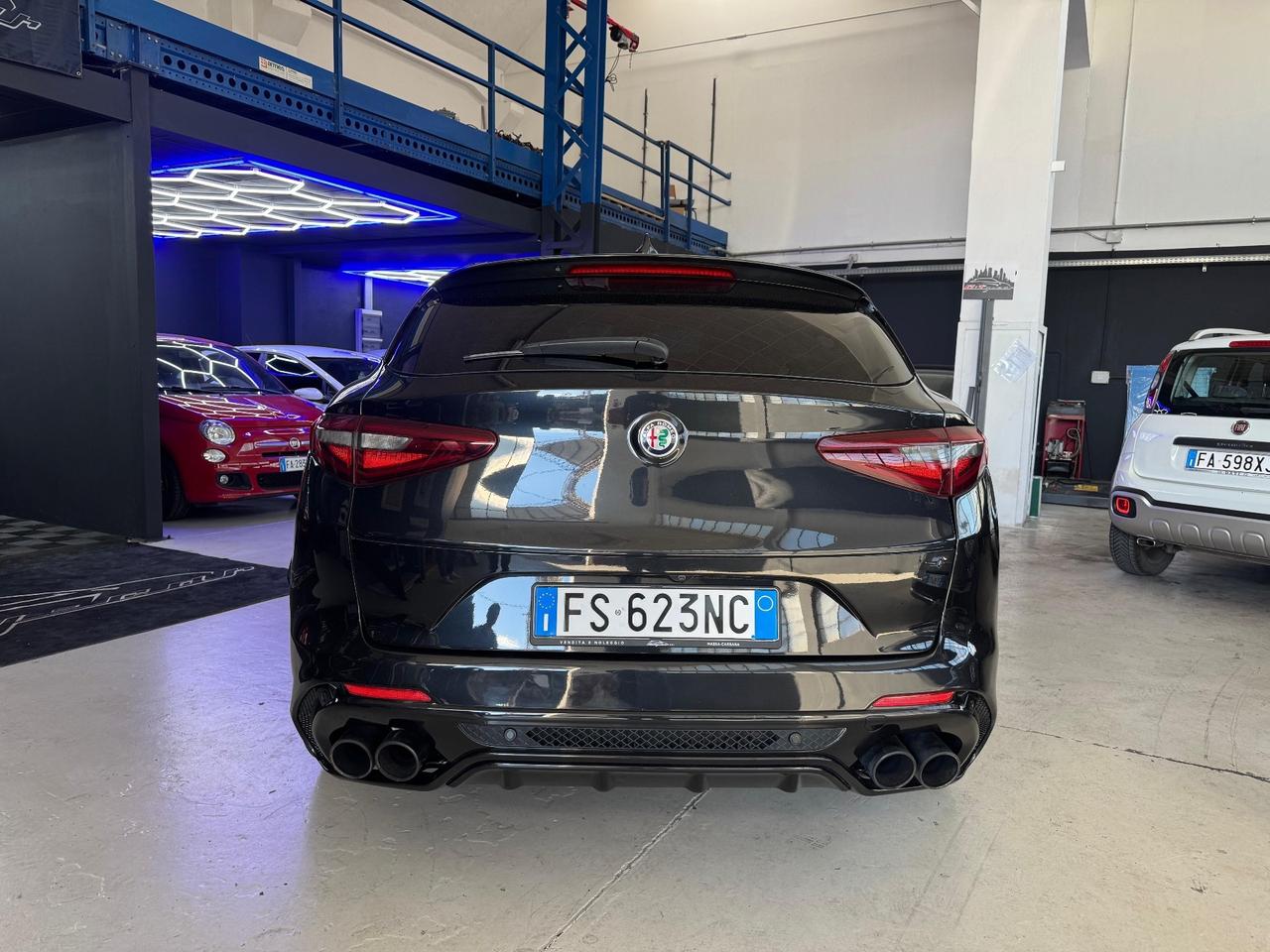 Alfa Romeo Stelvio 2.0 Benzina 2017 – Allestimento Quadrifoglio – Scarico SS