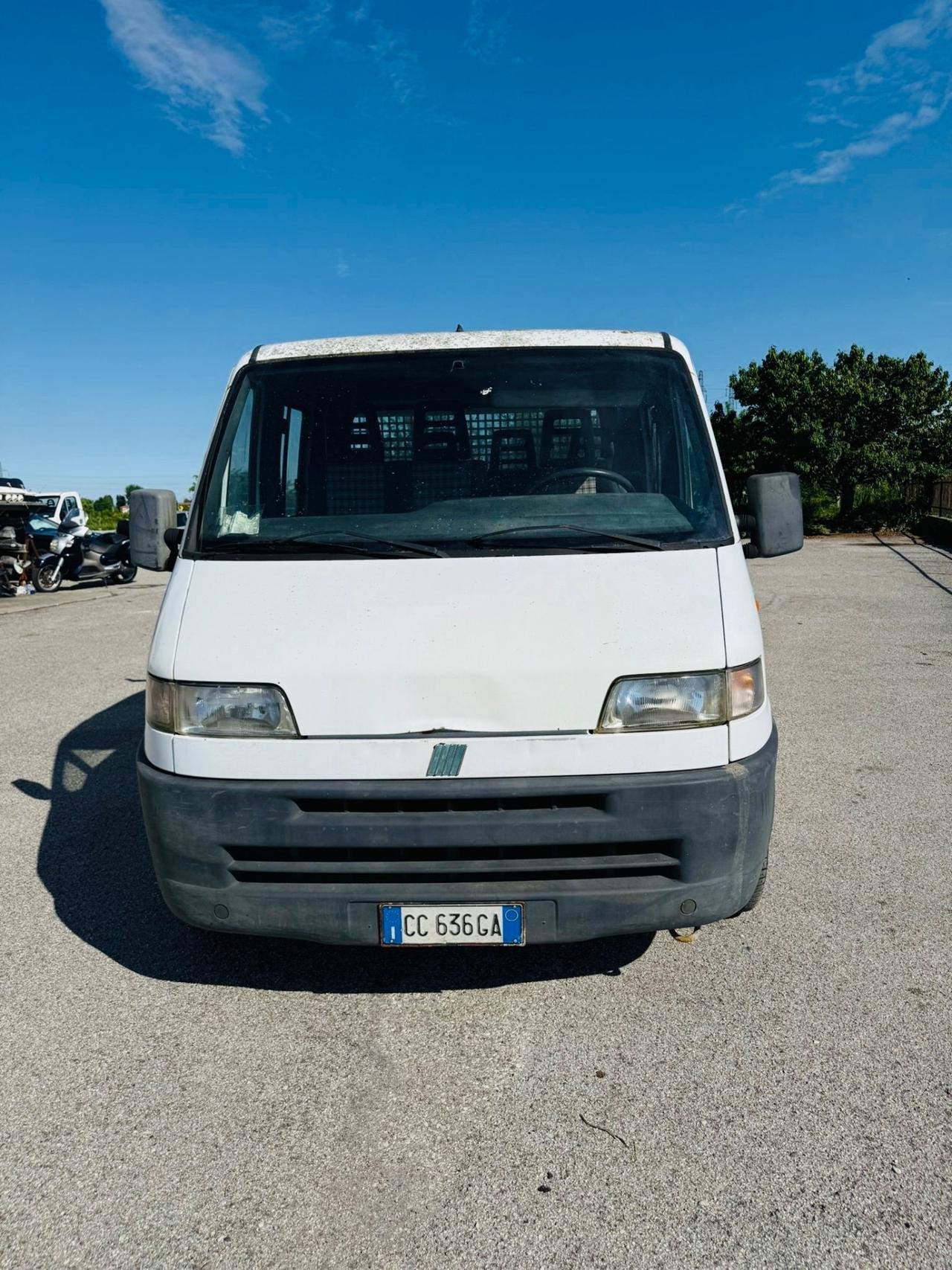 FIAT DUCATO 2.5 TDI 1996 7 POSTI CASSONE FISSO MOTORE OK