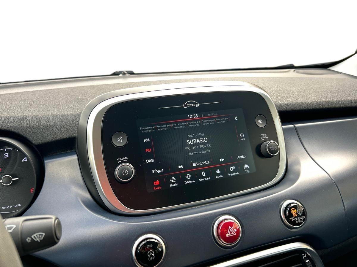 FIAT 500 X 2018 - 500X 1.3 mjt Cult 95cv