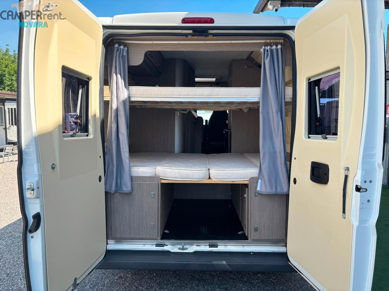 CHALLENGER VANY V 114 MAX EXCLUSIVE - Furgonato con doppio letto matrimoniale in coda