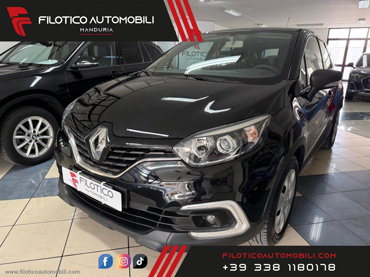 RENAULT Captur dCi 8V 90 CV Life CLIMA - BLUETOOTH-DIURNE LED