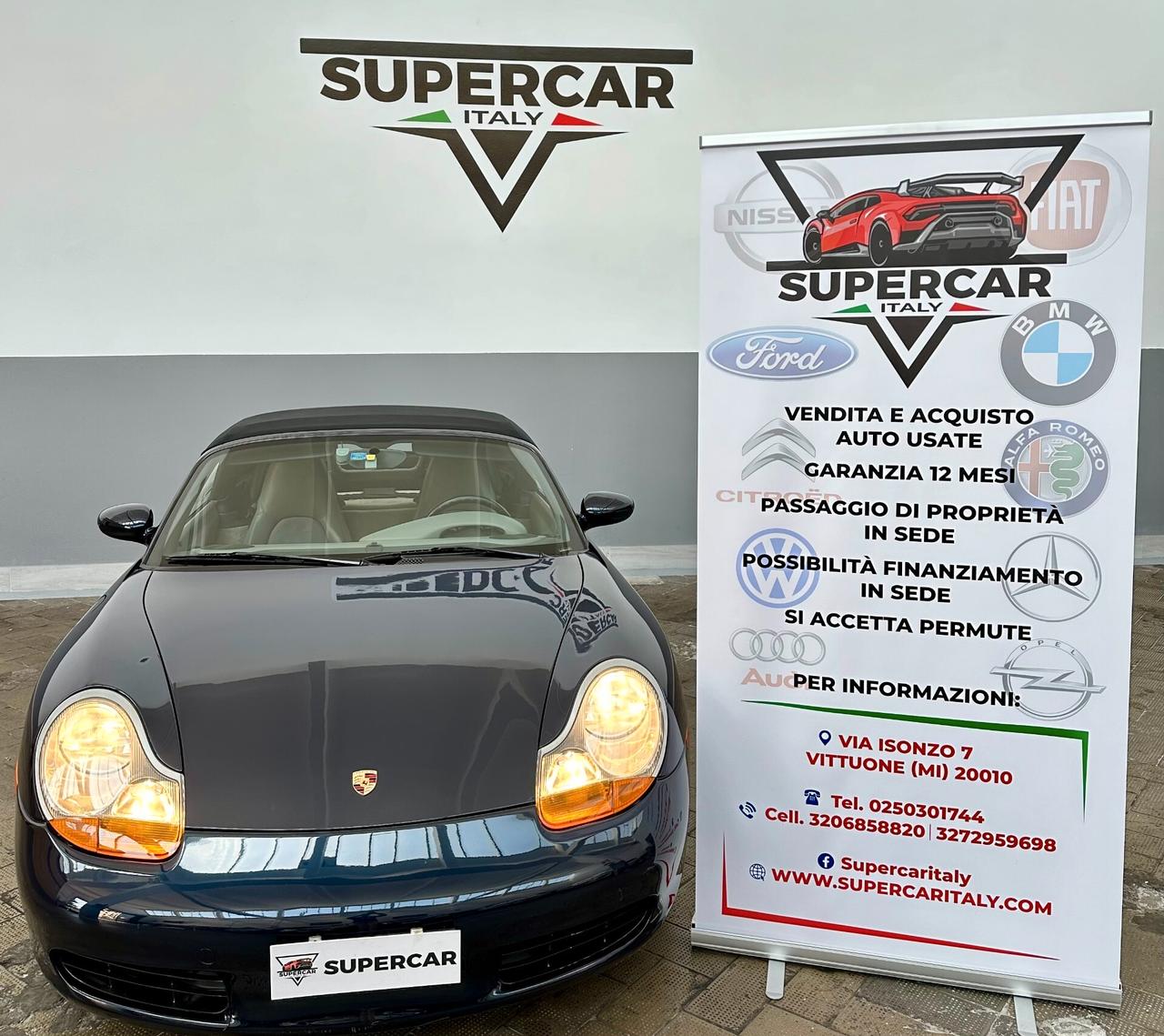 Porsche Boxster Spider, NO BOLLO, da Vetrina!