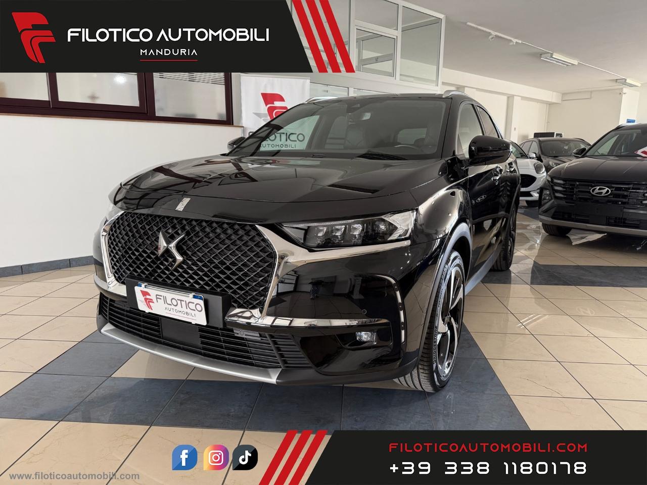DS AUTOMOBILES DS 7 Crossback BlueHDi 130 aut. Gr. Chic VERISONE Grand Chic FULL PELLE