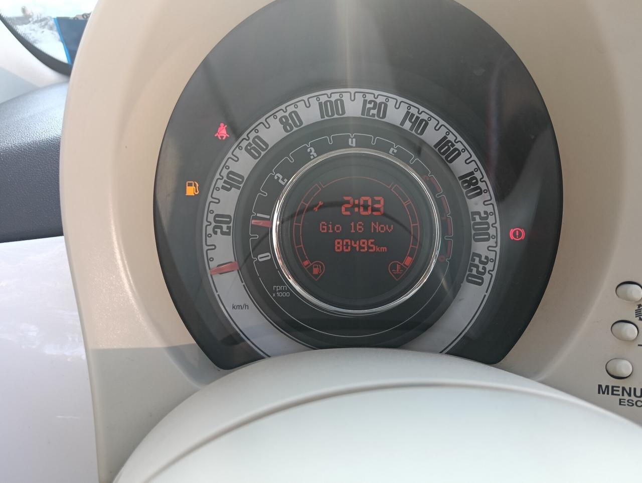 Fiat 500 1.2 (solo 80000km)