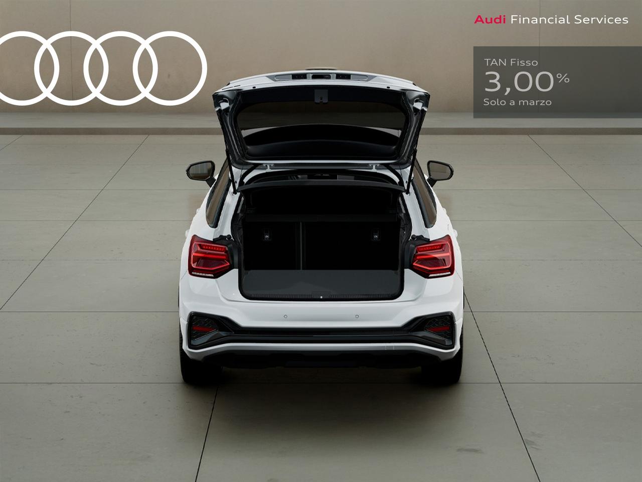 Audi Q2 30 2.0 tdi identity black