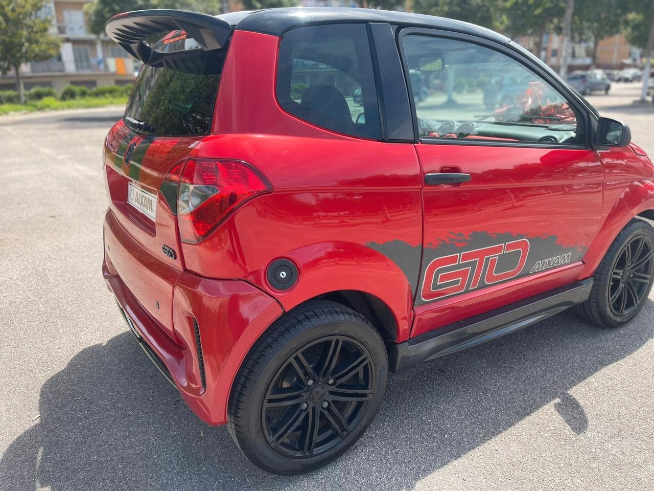 Minicar Aixam City GTO red TUNING