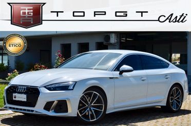 AUDI A5 SPORTBACK 35 2.0 TDI MHEV S-LINE 163 cv S-TRONIC, GARANZIA UFF AUDI, UFF ITALIANA, TUTTI SERVICE AUDI, IVA ESPOSTA, EURO 6D, MATRIX, RETROCAMERA, PERMUTE
