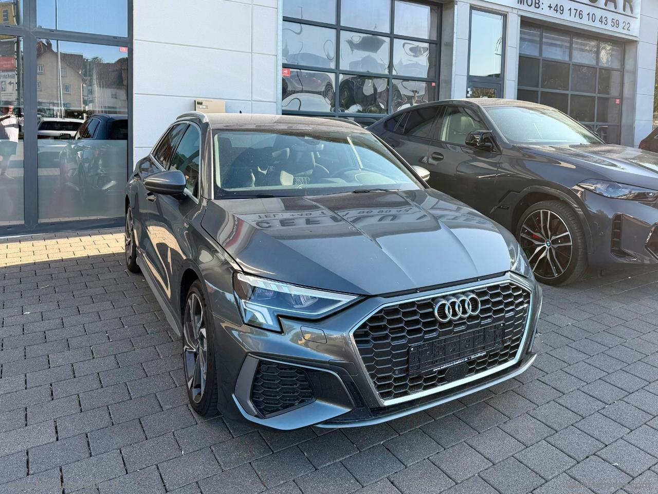 AUDI A3 Sportback S-line 2.0TDI S-tronic LED PELLE NAVI AMBIENTE
