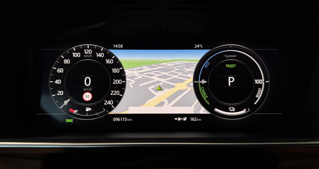 Land Rover Range Rover Sport HSE P400e Dynamic PHEV 2.0cc 404cv Tagliandi ufficiali Tetto apribile Gancio Traino