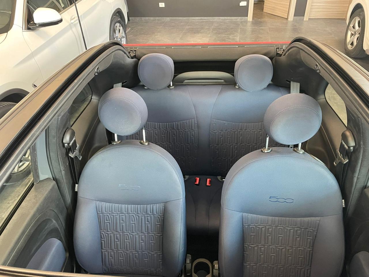 Fiat 500 C 1.0 Hybrid Red