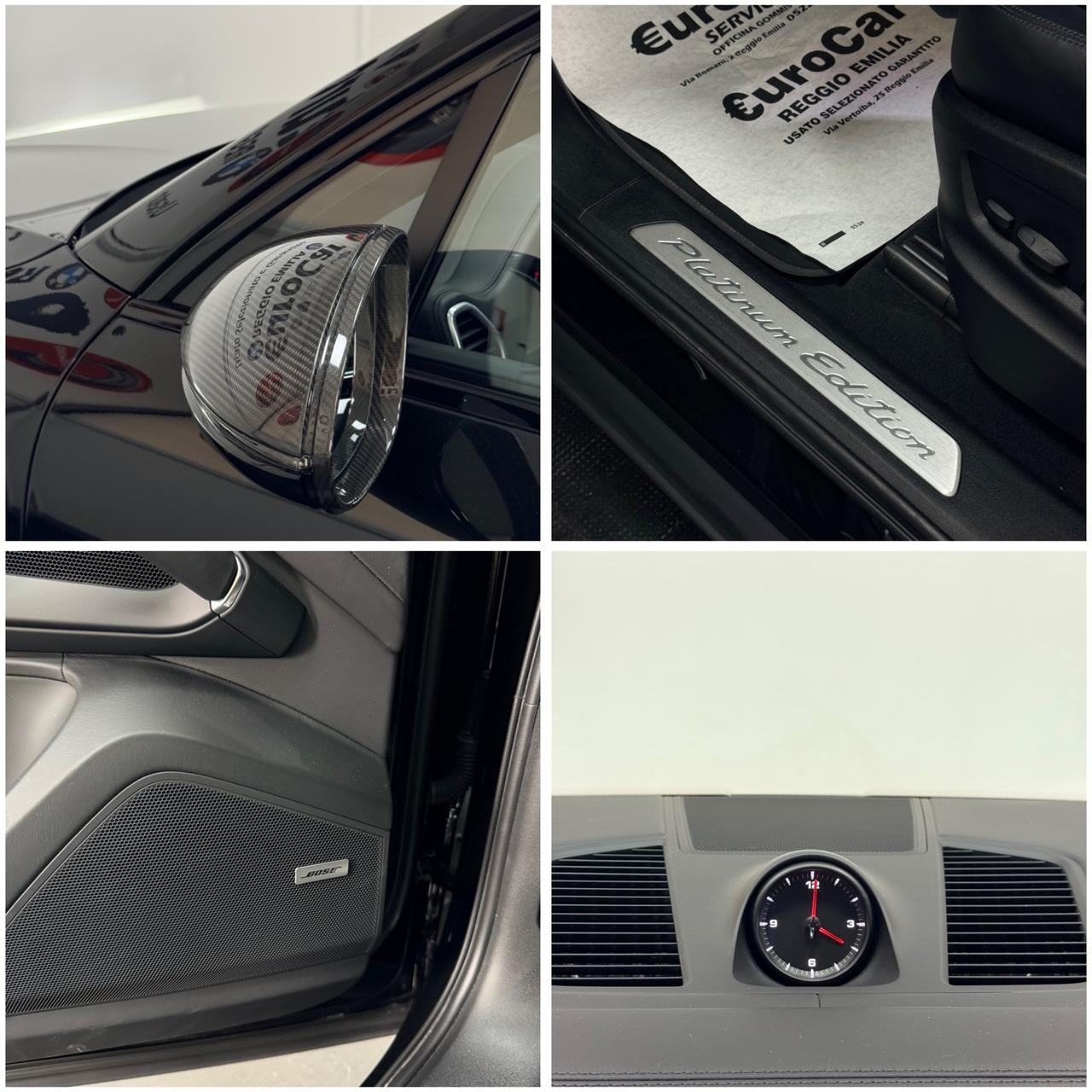 Porsche Cayenne 3.0 V6 462CV TOT E-Hybrid Platinum Edition 12/2022 UFFICIALE