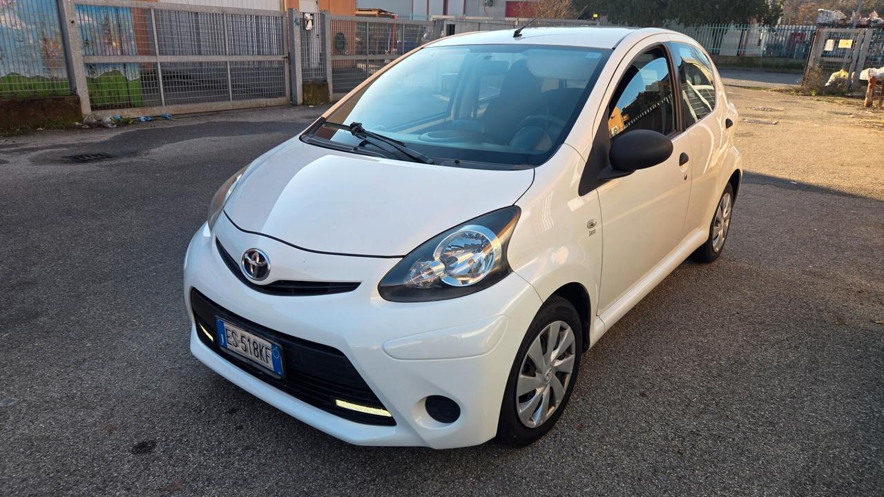 Toyota Aygo 1.0 12V VVT-i 5 porte Lounge Connect unico proprietario