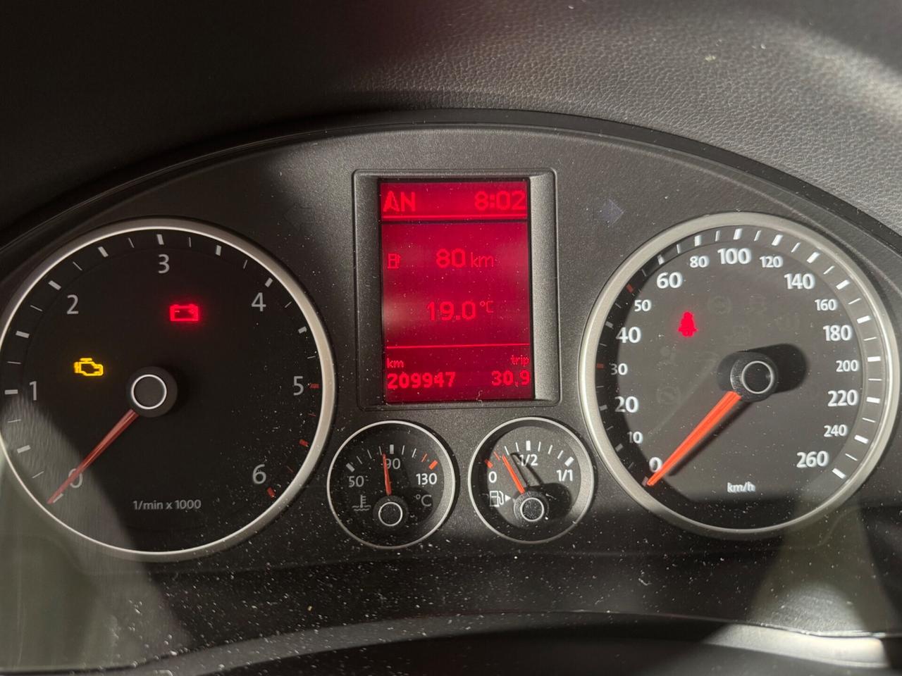 VW Tiguan 2.0 TDI 4MOTION MANUALE CINGHIA FATTA