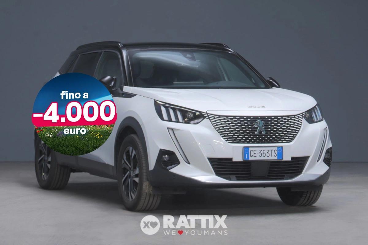 Peugeot e-2008 motore elettrico 100kW GT