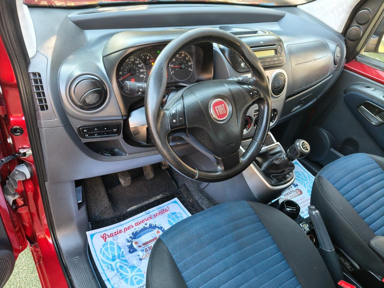 FIAT QUBO CON I POSTI A METANO FULL OPT