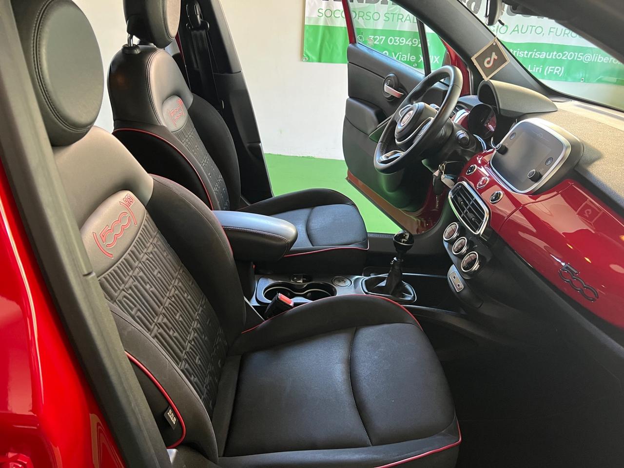 Fiat 500X 1.3 MultiJet 95 CV Red