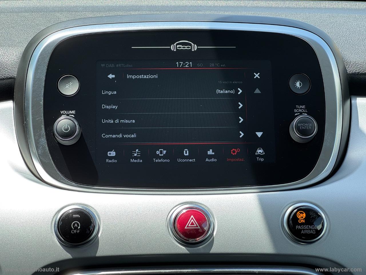 FIAT 500X 1.3 M.Jet 95 CV Connect