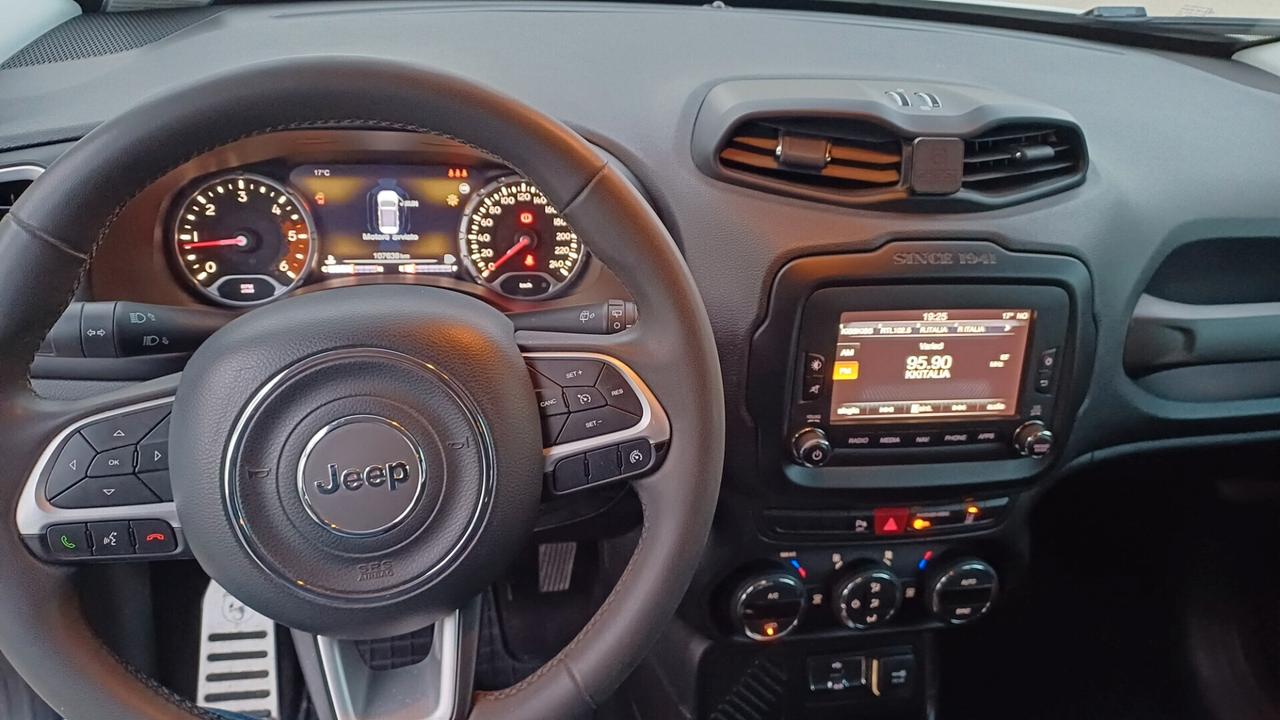 Jeep Renegade 1.6 Mjt 120 CV Limited 2017 107MILA KM