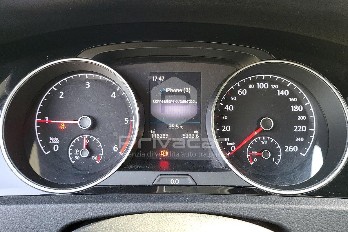 VOLKSWAGEN Golf 1.6 TDI 115 CV 5p. Executive BlueMotion Technology