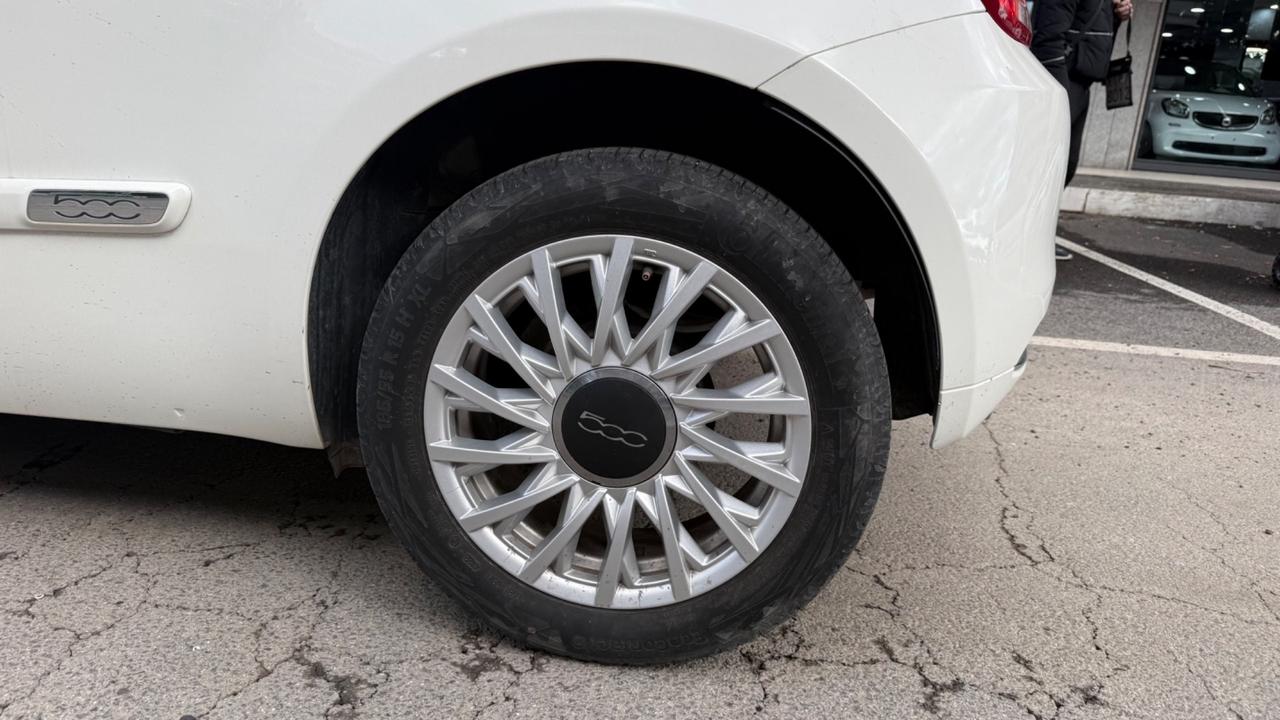 Fiat 500 1.0 Hybrid Dolcevita LED CAR PLAY PANORAMA CLIMA AUTOMATICO PELLEBICOLORE