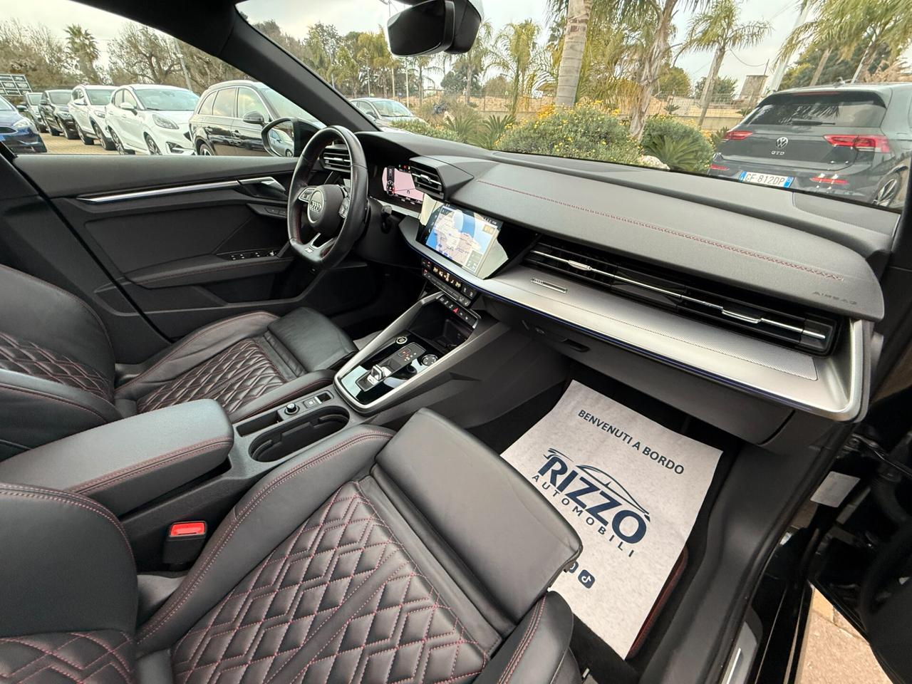 AUDI A3 SPB 35 TDI S LINE TRONIC TETTO B&O IDENTITY BLACK RS INTERN 11/2020