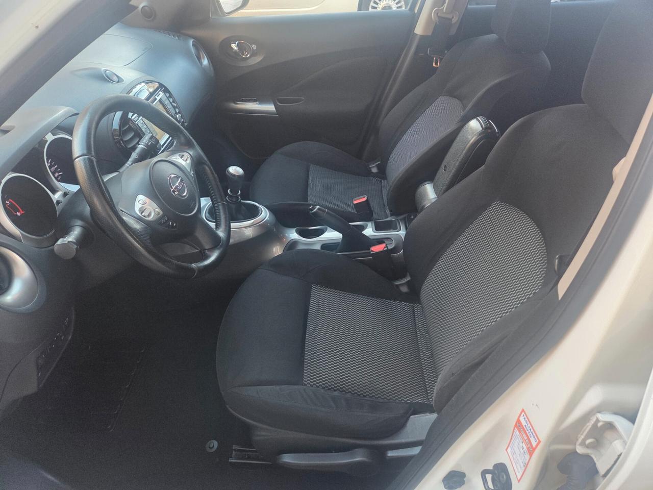 NISSAN JUKE BIANCO PERLA 1.5 NAVIG TELEC KMCERTIF