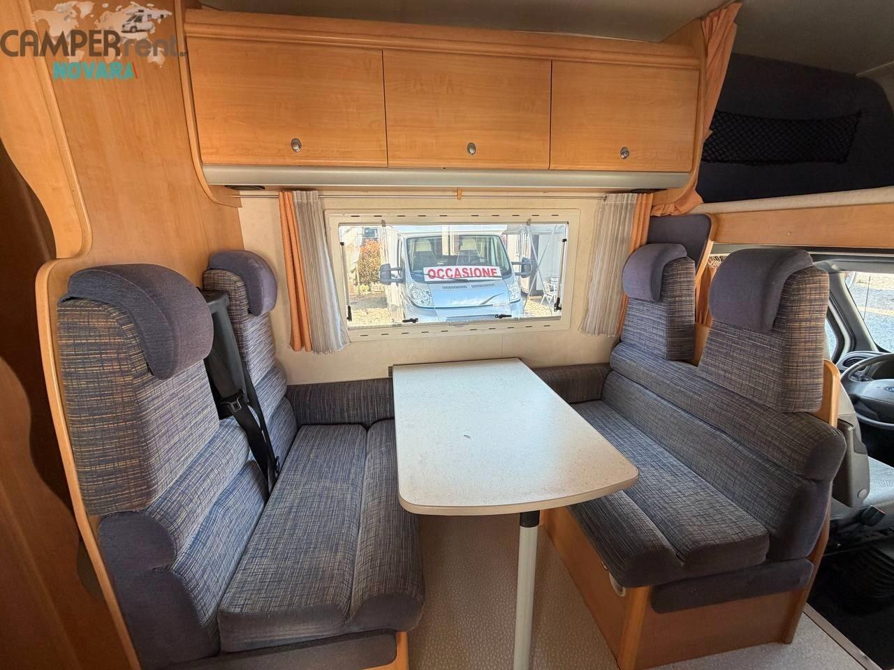 Challenger GENESIS 192 - LETTO MATRIMONIALE IN CODA E GARAGE